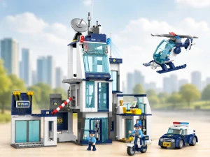 COGO stavebnice Policie – kompatibilní s LEGO®