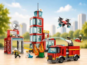 COGO stavebnice Hasiči – kompatibilní s LEGO®