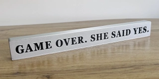 Dekorační blok s vlastním textem (25-32 cm)